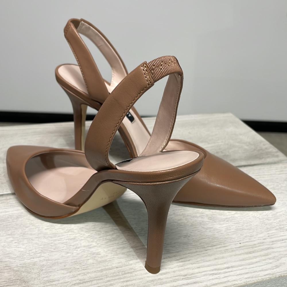 NEW‼️Nine West Meredith Nude Leather